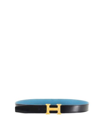 Constance Reversible Belt Leather with Guilloche Hardware Medium 95