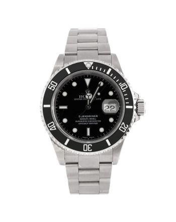 Oyster Perpetual Submariner Date Automatic Watch Stainless Steel 40