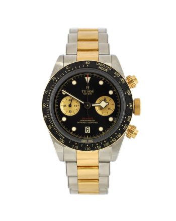 Black Bay Chronograph S&G Automatic Watch Stainless Steel and Yellow Gold 41