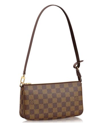 Louis Vuitton Damier Pochette Accessories N41206 Brown