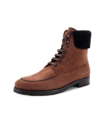 Men's Dolomite Lace Up Boots Nubuck with Shearling