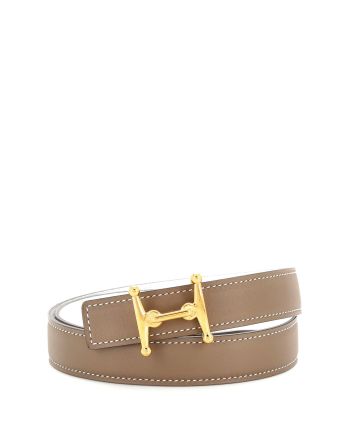 Mors H Reversible Belt Leather Thin 70