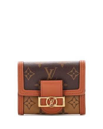 Dauphine Wallet Reverse Monogram Canvas Compact