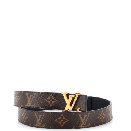 LV Initiales Belt Monogram Canvas Medium 80