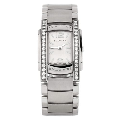 Assioma Quartz Watch Stainless Steel with Diamond Bezel 24