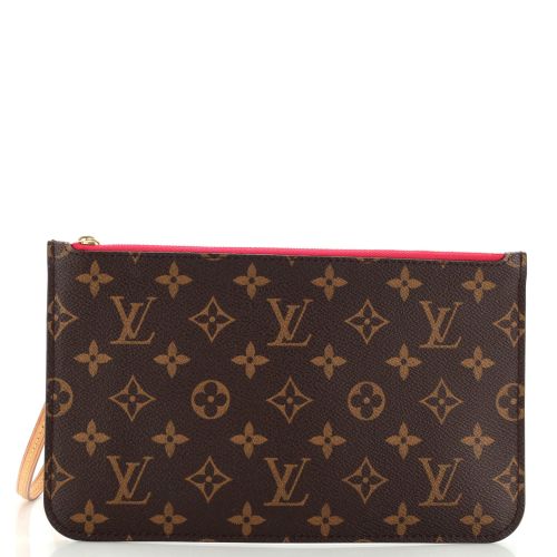 Neverfull Pochette Monogram Canvas Large