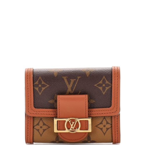 Dauphine Wallet Reverse Monogram Canvas Compact